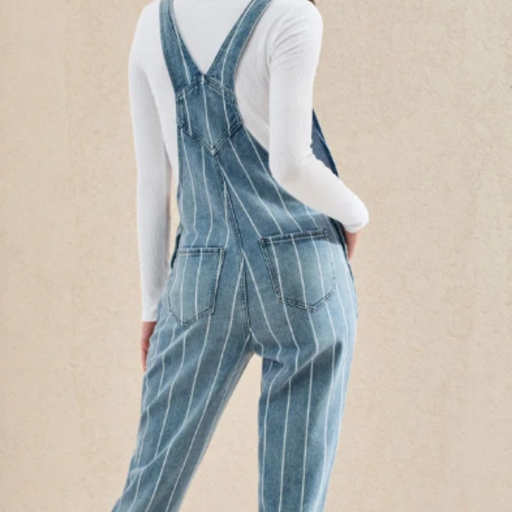PacSun Window Pane Overalls - Picture 3 of 5